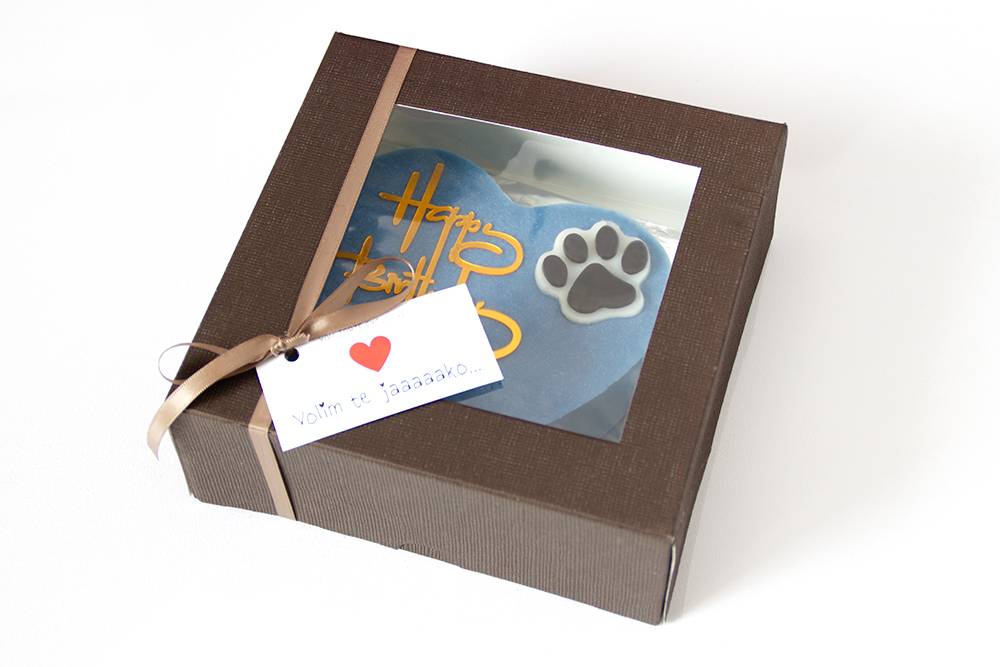 Torta za pse - Volim te Torta za pse - Volim te